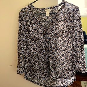 NWOT 3/4 sleeve blouse